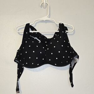 Kids Black and White Polka Dot One Piece